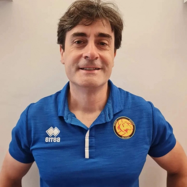 El entrenador del Covirán CDU Atarfe, Fran Santos (COVIRÁN CDU ATARFE) 
