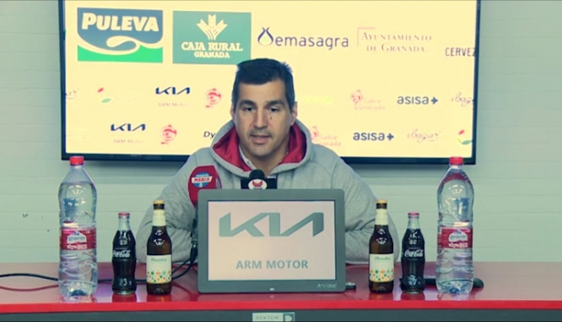 Rueda de prensa previa de Pablo Pin (FUNDACIÓN CB GRANADA