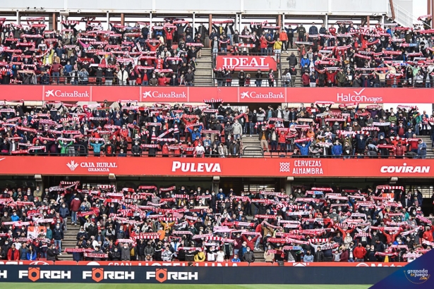 Los Cármenes quiere celebrar el primer triunfo de su equipo como local en 2022 (JOSÉ M. BALDOMERO)