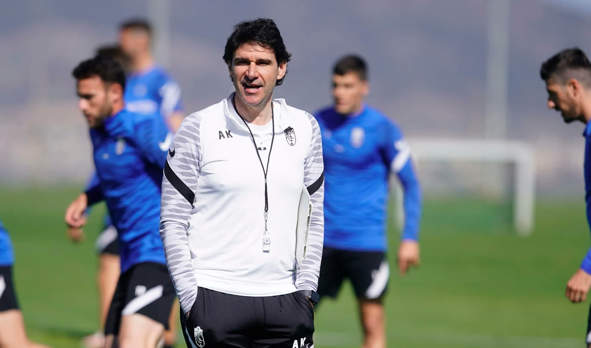 Aitor Karanka se estrenará en el banquillo de `Los Cármenes` ante el Celta (PEPE VILLOSLADA / GCF)