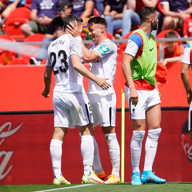 Jorge Molina desatascó al Granada CF (GRANADA CF) 