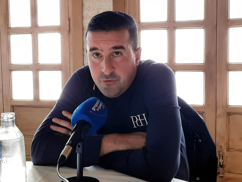 Luis Daza, presidente del CD Huétor Tájar (GRJ)