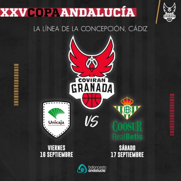 El Covirán Granada jugará la Copa Andalucía (FUNDACIÓN CB GRANADA) El Covirán Granada jugará la Copa Andalucía (FUNDACIÓN CB GRANADA)