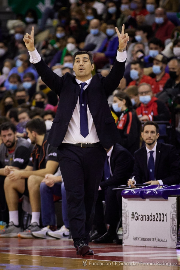 Pablo Pin durante un partido con el Covirán Granada (FERMÍN RODRÍGUEZ / FUNDACION-CBG) Pablo Pin durante un partido con el Covirán Granada (FERMÍN RODRÍGUEZ / FUNDACION-CBG)