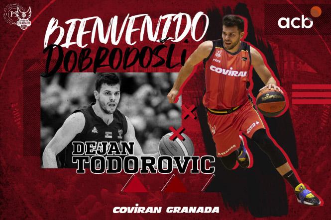 Dejan Todorovic es el segundo refuerzo del Covirán Granada (FUNDACIÓN CB GRANADA) 