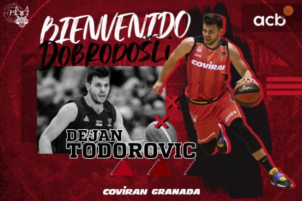 Dejan Todorovic es el segundo refuerzo del Covirán Granada (FUNDACIÓN CB GRANADA) 