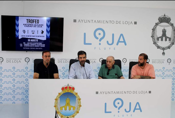 Presentación del Trofeo ‘Antonio Alcaide – Ciudad de Loja’ (FCR)