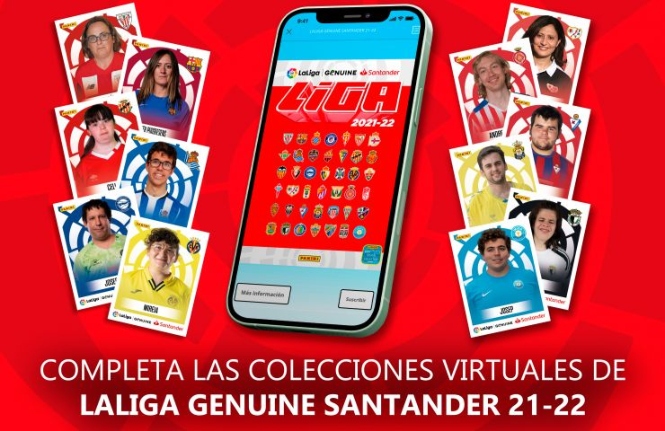 Album de cromos de la Liga Genuine (LA LIGA) 
