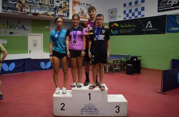 Representantes granadinos en el podium 