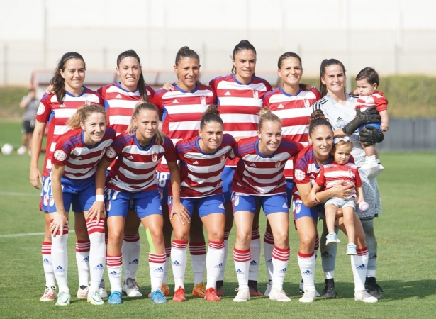Once inicial del Granada Femenino ante el Barcelona B (JOSÉ VELASCO / GRJ)