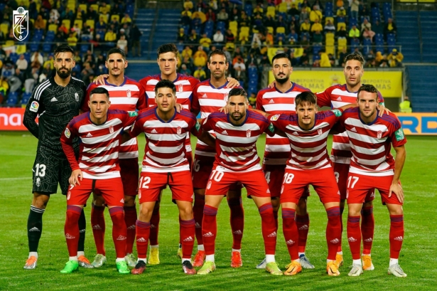 Once inicial del Granada en el Estadio de Gran Canaria (PEPE VILLOSLADA / GCF)