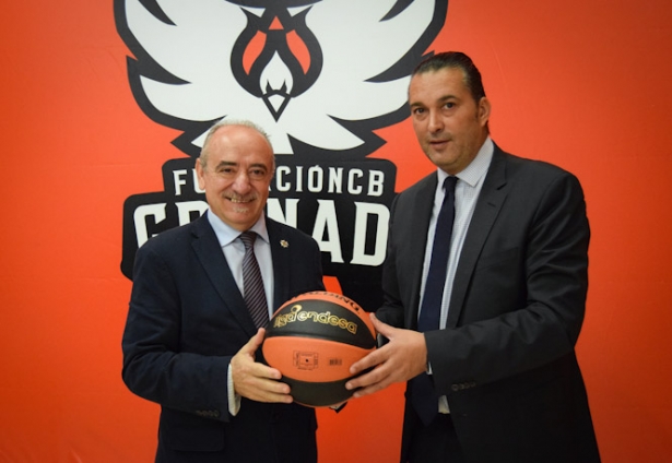 El presidente del Codegea, Jacinto Escóbar y el presidente de la Fundación CB Granada (CODEGRA) El presidente del Codegea, Jacinto Escóbar y el presidente de la Fundación CB Granada (CODEGRA)