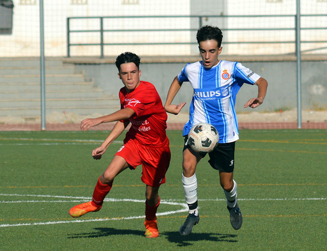 El Español Albolote empató ante el Maracena en el derbi de Primera Andaluza Infantil (CD ESPAÑOL ALBOLOTE) 
