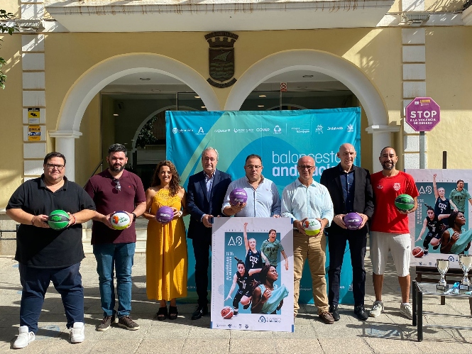 Presentación del campeonato de Andalucía de baloncesto cadete (AYTO. ALMUÑÉCAR) 