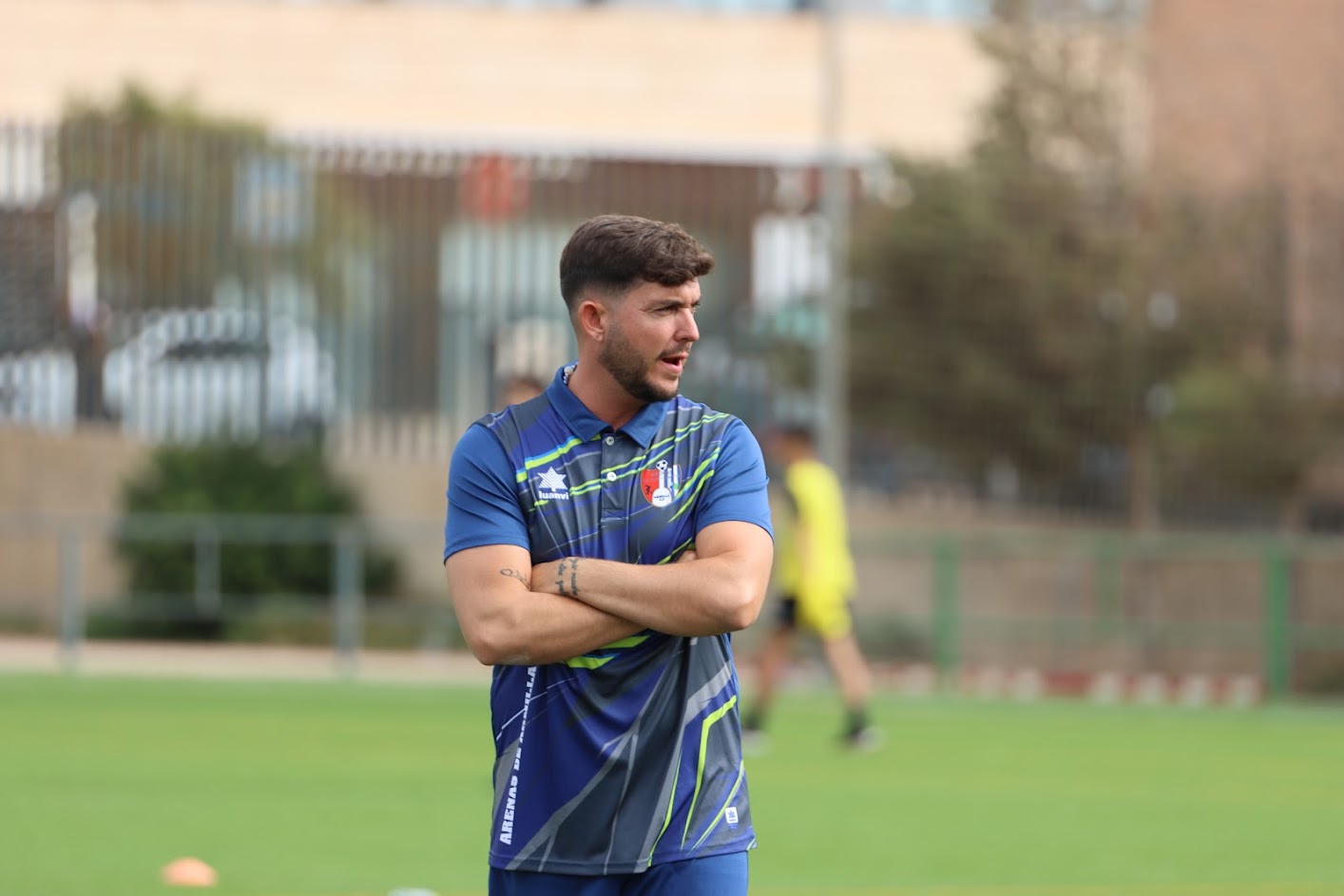 Julio Catalá, entrenador del Arenas de Armilla (JOSÉ ANDRÉS FERNÁNDEZ / ARENAS DE ARMILLA)