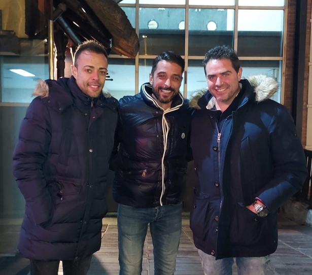 Dani Benítez, Tariq Spezie y Fermín Criado Dani Benítez, Tariq Spezie y Fermín Criado