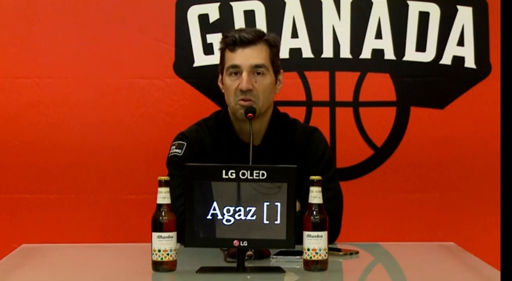 Rueda de prensa previa de Pablo Pin (FUNDACIÓN CB GRANADA)