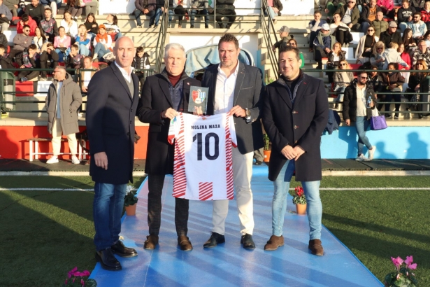 Luis Rubiales, José Manuel Molina Maza, Fermín Criado y Pablo Lozano (JOSÉ ANDRÉS FERNÁNDEZ / ARENAS DE ARMILLA) Luis Rubiales, José Manuel Molina Maza, Fermín Criado y Pablo Lozano (JOSÉ ANDRÉS FERNÁNDEZ / ARENAS DE ARMILLA)