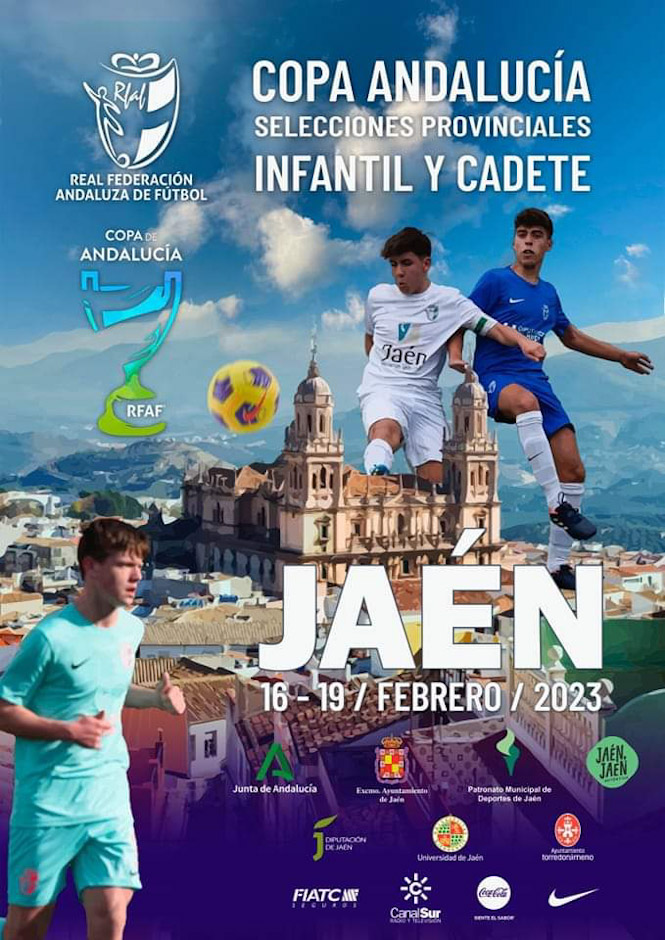 Jaén acogerá la Copa de Andalucía de selecciones provinciales cadete e infantil (RFAF)