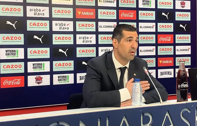Rueda de prensa post partido de Pablo Pin (CAZOO BASKONIA)