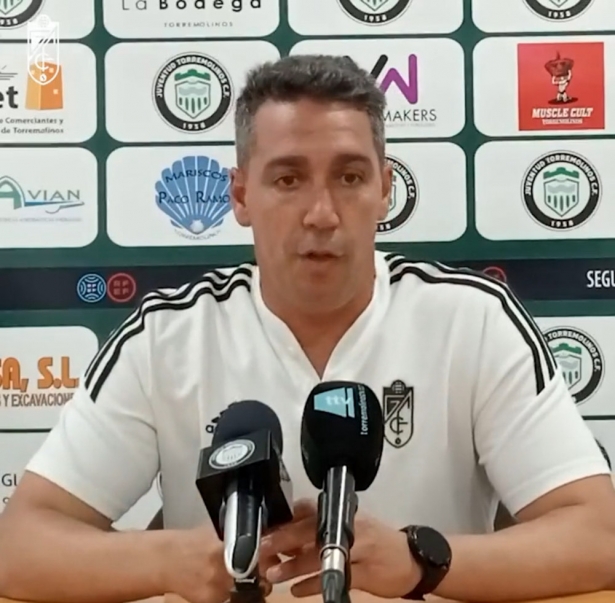Rueda de prensa post partido de Juan Antonio Milla (GRANADA CF) Rueda de prensa post partido de Juan Antonio Milla (GRANADA CF)