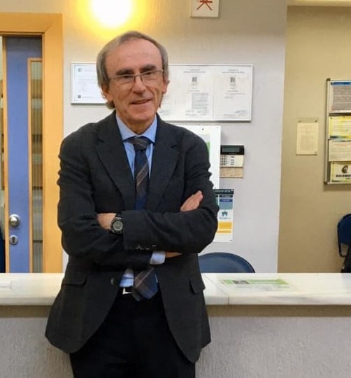 Lorenzo Arribas Mir en el Centro de Salud (FADMES)