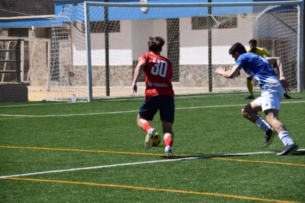 Mario Requena marcó los dos goles del Churriana CF (JOSÉ REQUENA) Mario Requena marcó los dos goles del Churriana CF (JOSÉ REQUENA)