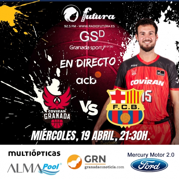 Escucha los partidos del Coviran Granada en Radio Futura 