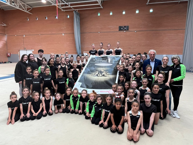 Visita al Club Granada de gimnasia rítmica (AYUNTAMIENTO DE GRANADA)