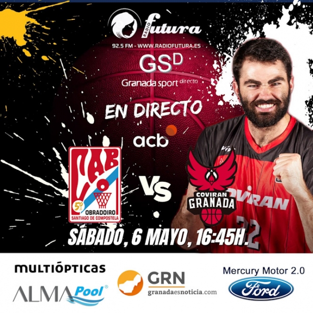 Escucha los partidos del Covirán Granada en Radio Futura 