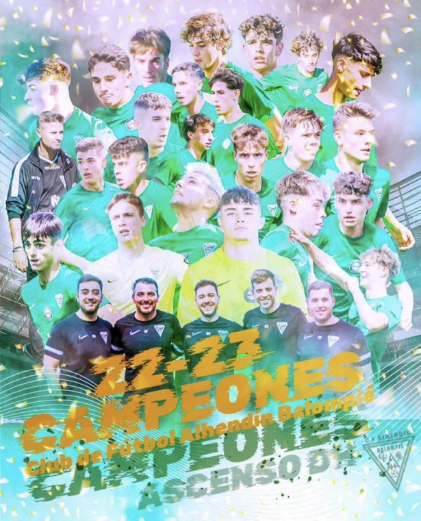 El CF Alhendín ha ascendido a División de Honor juvenil (CF ALHENDÍN) El CF Alhendín ha ascendido a División de Honor juvenil (CF ALHENDÍN)