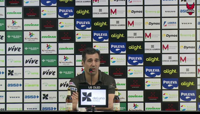 Rueda de prensa previa de Pablo Pin (FUNDACIÓN CB GRANADA) 