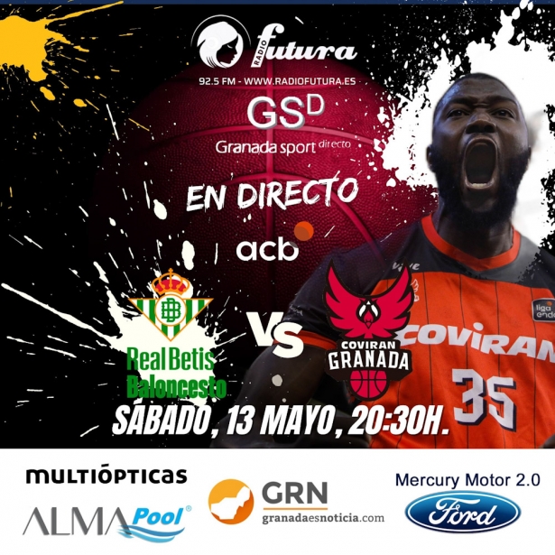 Escucha los partidos del Covirán Granada en Radio Futura 