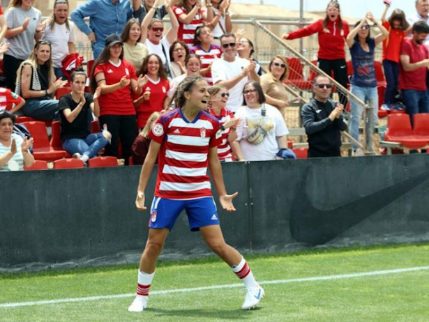 Laura Pérez celebra el gol (JOSÉ ANDRÉS FERNÁNDEZ) Laura Pérez celebra el gol (JOSÉ ANDRÉS FERNÁNDEZ)