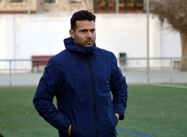 El entrenador del Atarfe Industrial, Javier Vilaseca (J. PALMA) El entrenador del Atarfe Industrial, Javier Vilaseca (J. PALMA)