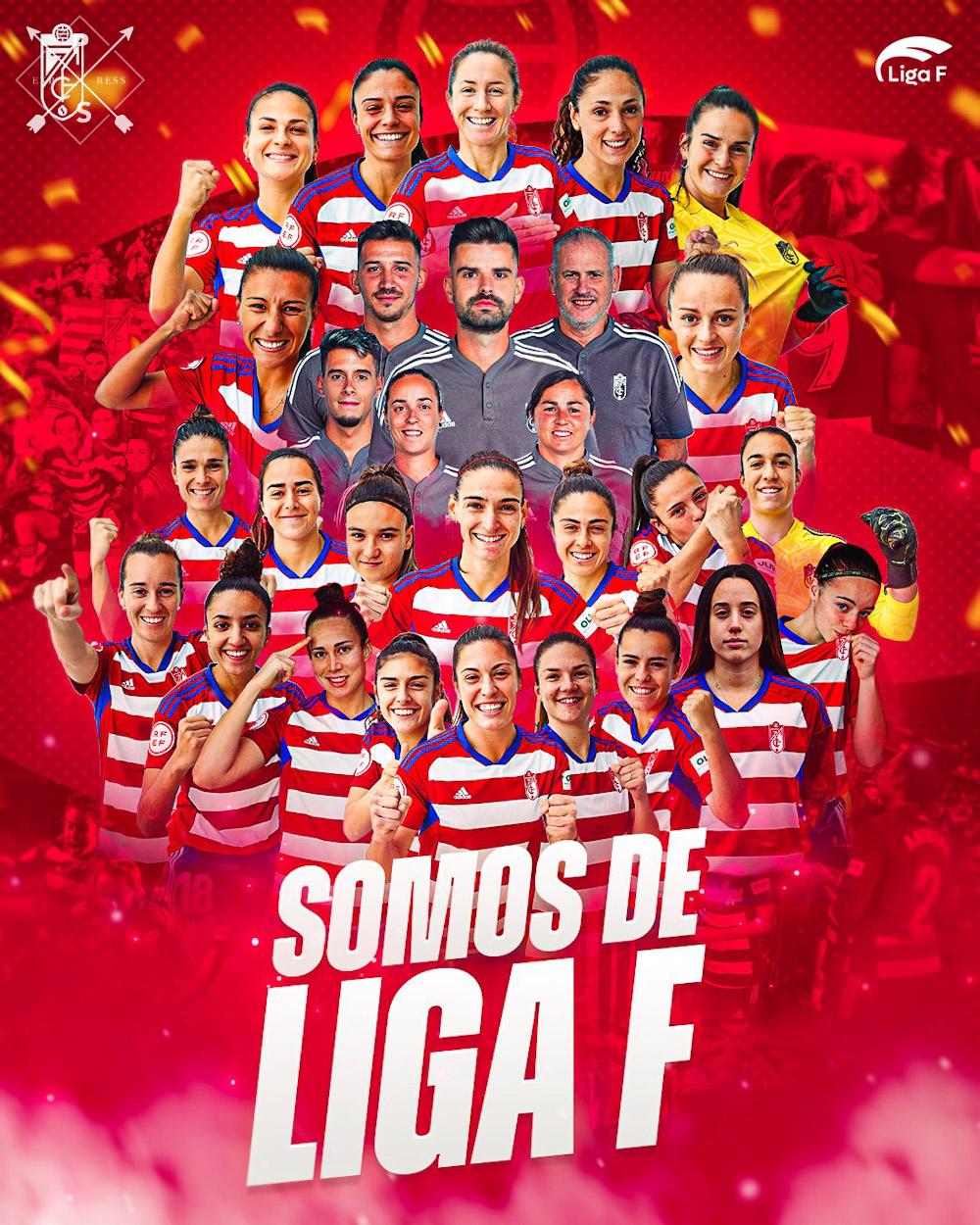 El Granada Femenino ha ascendido a la Liga F (GRANADA CF)