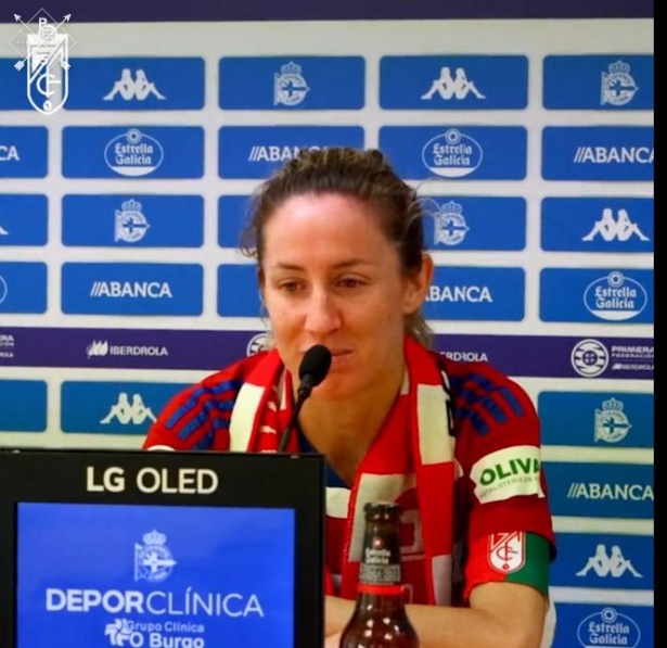 Lauri en la rueda de prensa post partido (GRANADA CF) Lauri en la rueda de prensa post partido (GRANADA CF)