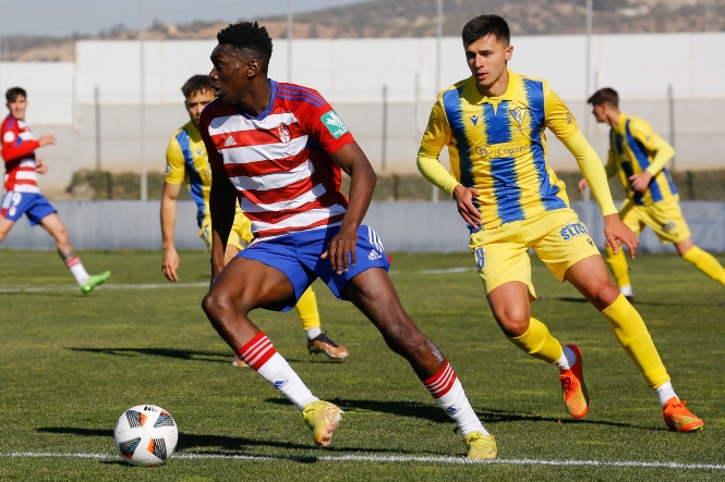 Samu en un partido anterior (GRANADA CF)