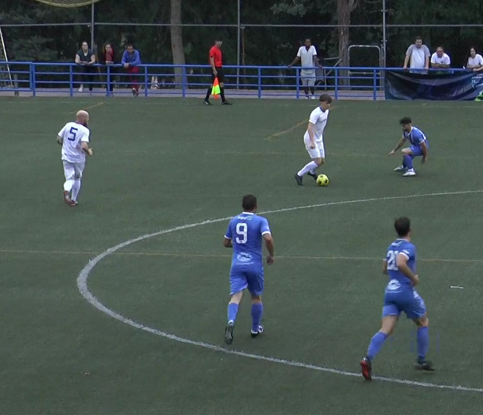 Lance del partido entre Cazorla y Puerto de Motril CF (RFAF) 