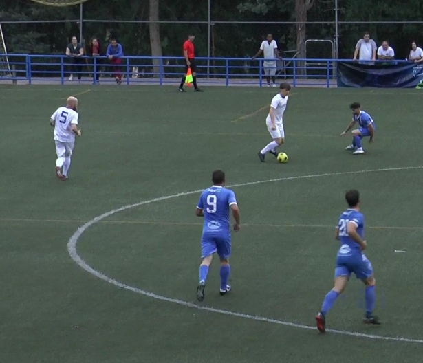 Lance del partido entre Cazorla y Puerto de Motril CF (RFAF) 