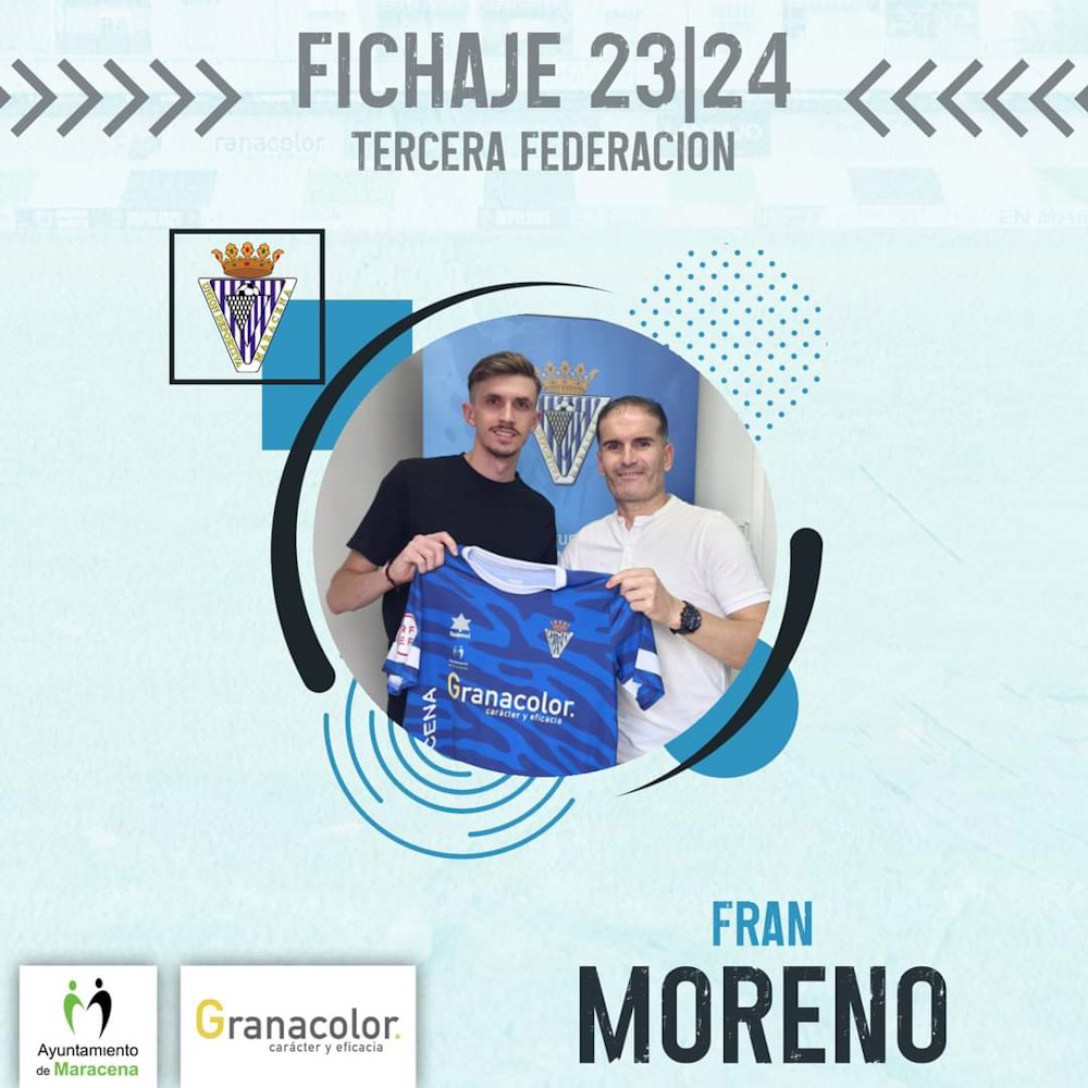 Fran Moreno ha sido el último fichaje de la UD Maracena (UD MARACENA)