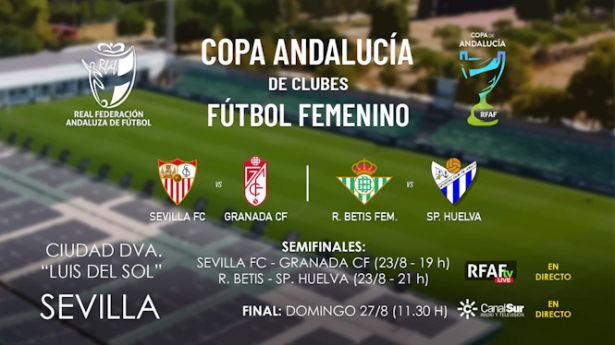 Cartel de la Copa de Andalucía Femenina (RFAF)