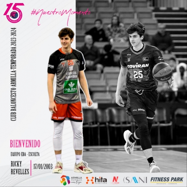 Ricki Revelles jugará en el CB Armilla (CB ARMILLA) 