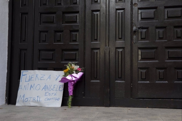 Muestras de apoyo en la iglesia Divina Pastora, este pasado miércoles por la tarde (ÁLEX CÁMARA - EUROPA PRESS) Muestras de apoyo en la iglesia Divina Pastora, este pasado miércoles por la tarde (ÁLEX CÁMARA - EUROPA PRESS)