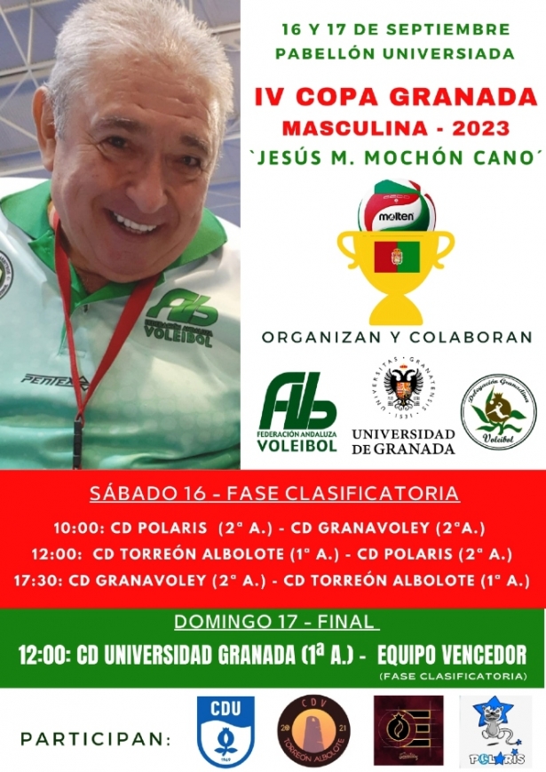 Cartel de la IV Copa Granada (VOLEIBOL GRANADA) Cartel de la IV Copa Granada (VOLEIBOL GRANADA)