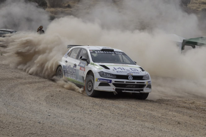 Nani Roma durante uno de los tramos del año pasado (RALLY CIUDAD DE GRANADA)