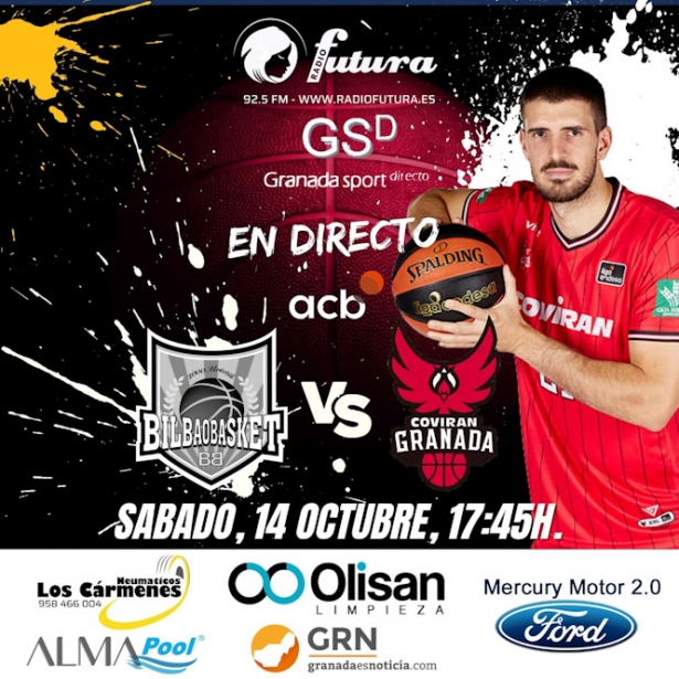 Escucha los partidos del Covirán Granada en Granada Sport Directo 