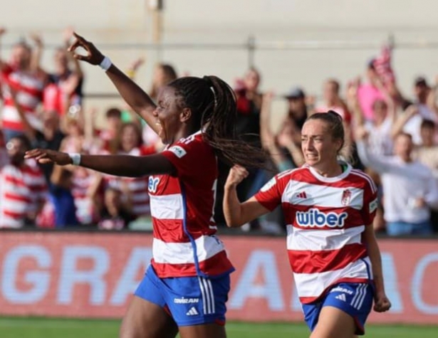 Edna celebra su gol (JOSÉ ANDRÉS FERNÁNDEZ)