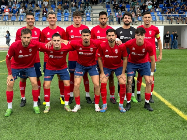 Once inicial del Churriana CF ante el Alhaurino (JOSÉ REQUENA) Once inicial del Churriana CF ante el Alhaurino (JOSÉ REQUENA)