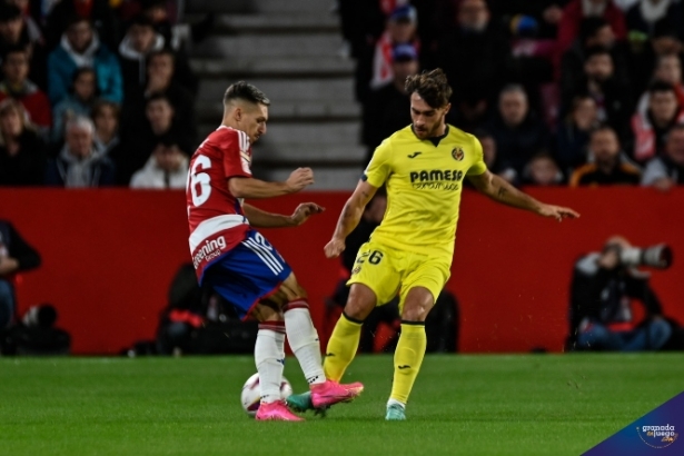 Bryan Zaragoza volvió a ser el mas destacado del Granada CF (JOSÉ M. BALDOMERO) Bryan Zaragoza volvió a ser el mas destacado del Granada CF (JOSÉ M. BALDOMERO)